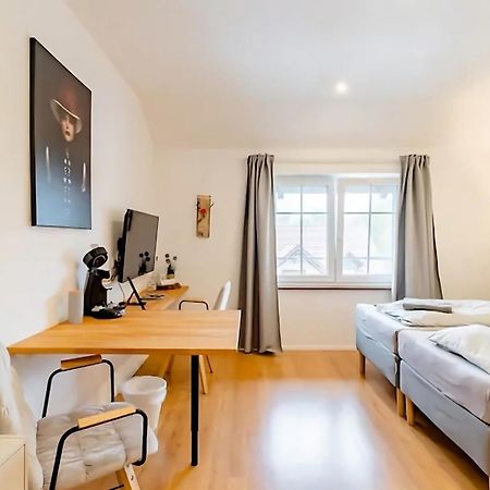 Komfortables Doppelzimmer In Kehl Goldscheuer - 1A Guesthouse Buitenkant foto