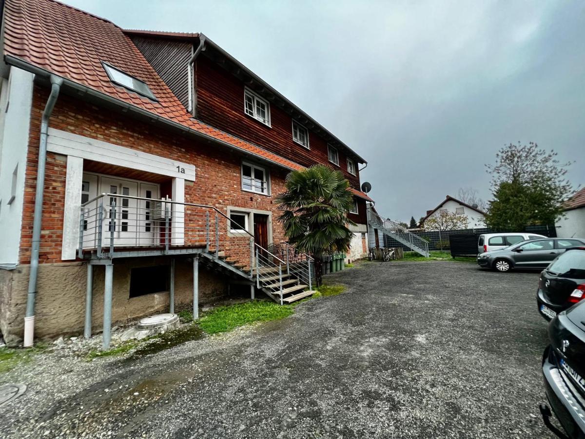 Komfortables Doppelzimmer In Kehl Goldscheuer - 1A Guesthouse Buitenkant foto